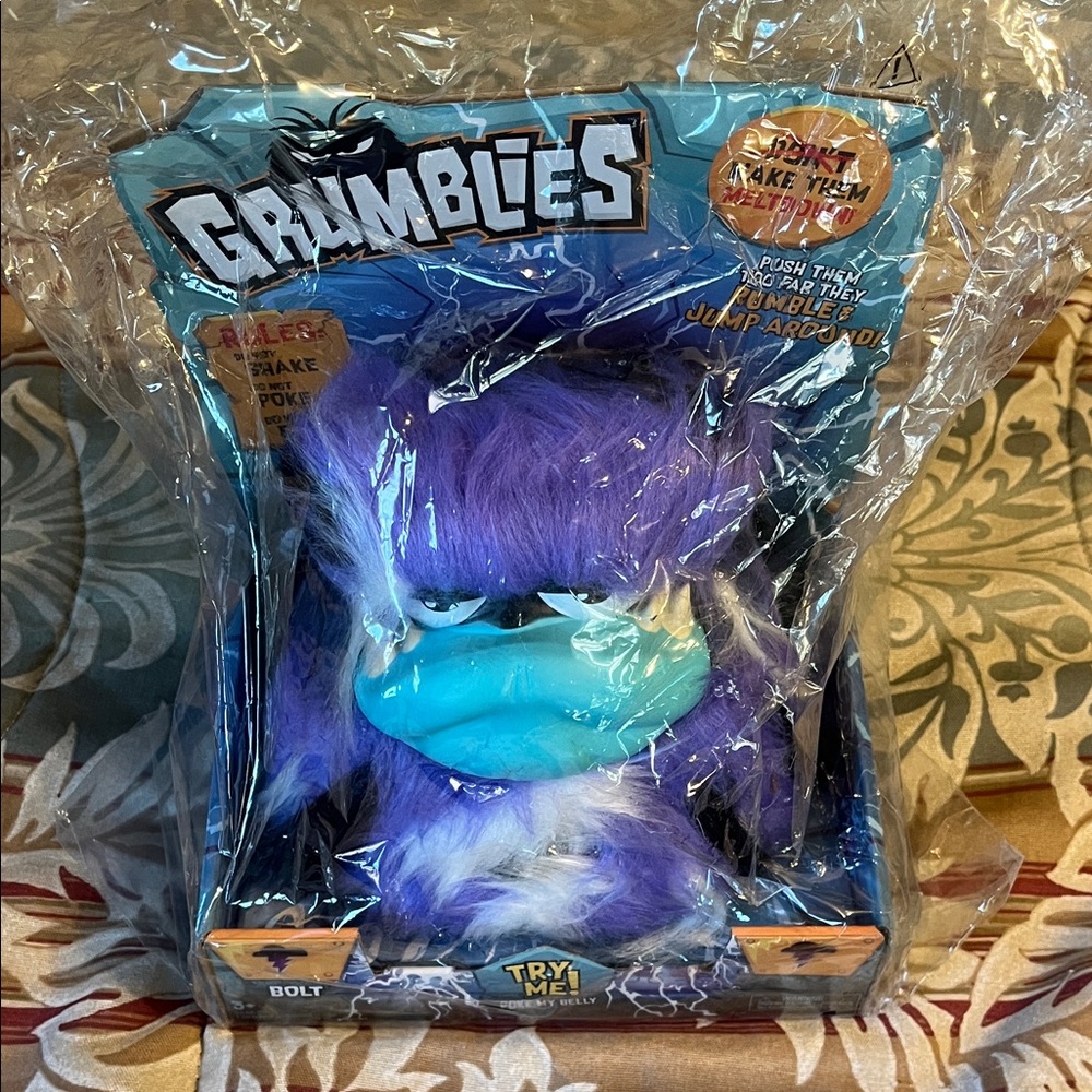 Grumblies Bolt Plush Toy